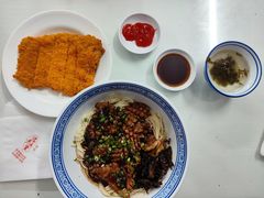 猪肝腰花拌面-沪西老弄堂面馆(定西路店)
