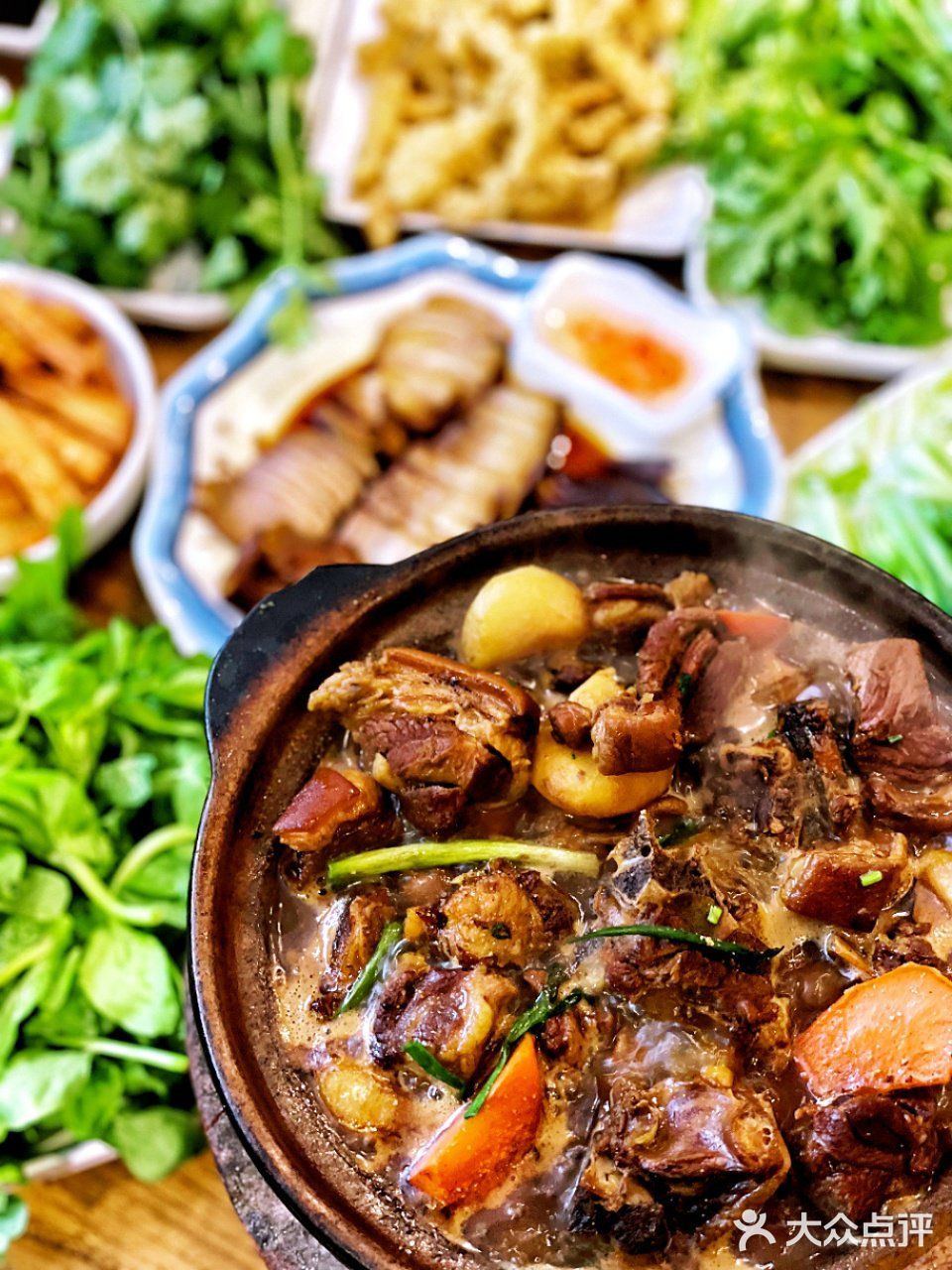 羊肉煲也能圣诞气氛搞起来