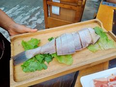 嘿大的耗儿鱼-捞锅坝子老火锅(汽博中心店)