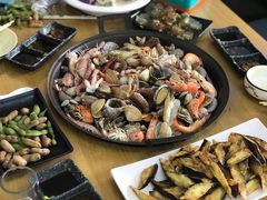 双人实惠蒸汽海鲜套餐-鲜小岛·铜锅涮肉