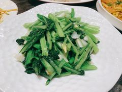 百合炒菜心-李记饺子·熏酱东北菜(欢乐谷店)
