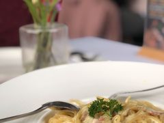 意式奶油培根意大利面-Cameo卡美奧意大利餐厅(碧云店)