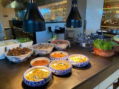 自助取餐区-舟山希尔顿酒店·開自助餐厅