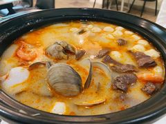 糟粕醋海鲜锅-香香海南菜餐厅