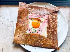 巴黎火腿鸡蛋芝士蘑菇可丽饼-RAC BAR(安福路店)