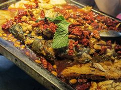 -探鱼·鲜青椒爽麻烤鱼(天河优托邦店)