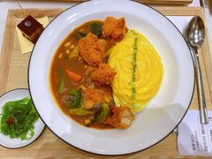 炸鸡咖喱饭-池奈·咖喱蛋包饭(熙地港店)
