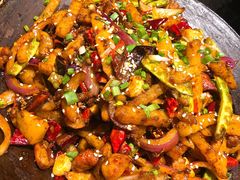 香辣肥肠鸡-嘎嘎鸭脑壳(驷马桥店)