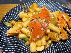 梭子蟹炒年糕-豆蔻电影主题餐厅(四牌楼店)