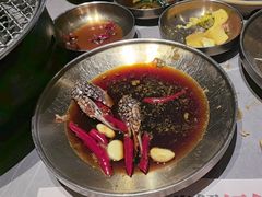 -草家酱蟹炭火烤肉店(珲春南路一店)