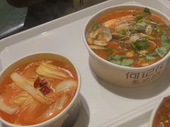 香辣娃娃菜-何记花甲(海岸城旗舰店)