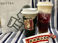 芝麻汤圆豆豆茶-喜茶(佛山顺德大良东乐路店)