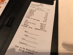 账单-北京金融街丽思卡尔顿酒店·意味轩 Cepe