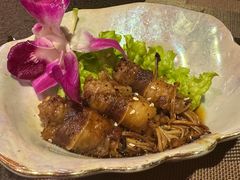 牛肉金针菇卷-福樱兰海鲜放题铁板烧(加州店)