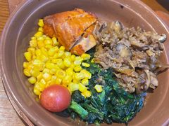 肥牛拼鸡排盖浇饭-吉川花开(田林路店)