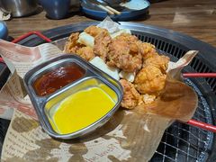 -明洞阿姨·韩式酱蟹烤肉·创意料理(三元桥店)