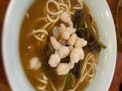 虾爆鳝面-奎元馆.百年奎元.非遗传承(西湖边的解放路店)