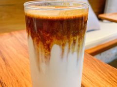 红豆沙拿铁-Line 咖啡(石厦花园店)