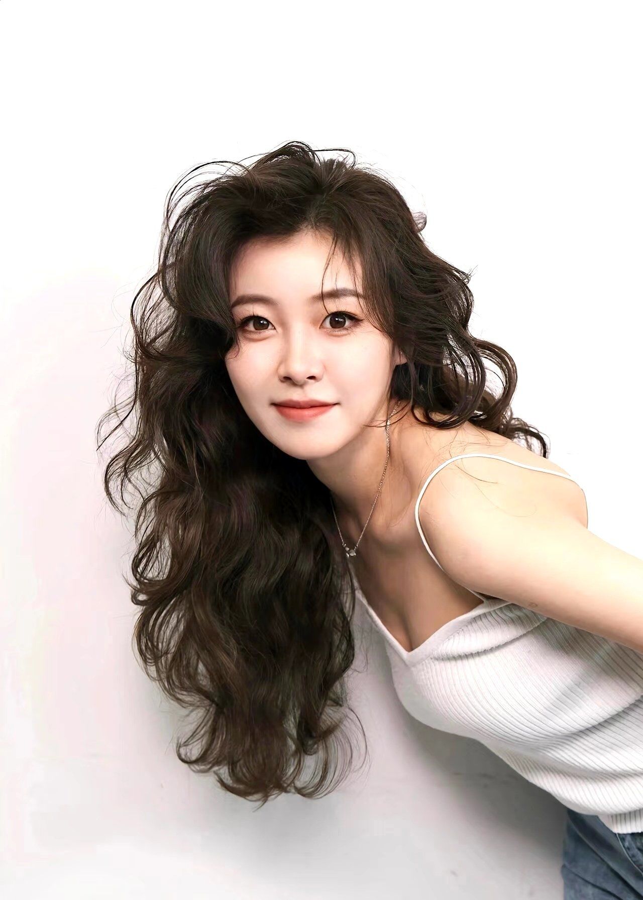 👩‍🦱波浪卷发确实是