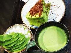 抹茶榛果拿铁-羽至金时(柏威年店)