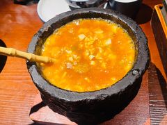 石锅鸡汤豆腐-绿茶餐厅(松江万达店)