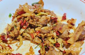 Dried Flower Cabbage with Pork Belly