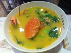 膏蟹汤面-十面欢腾·海鲜面·台式Bistro(长乐路店)