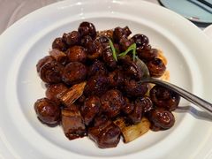 黑松露葱烧鲜口蘑-四世同堂·京菜·烤鸭(双井店)