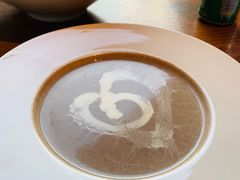 奶油蘑菇汤-弗兰克牛排西餐厅Ribone steak house(柠檬花园店)