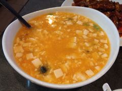 豆花汤-听涛雅苑百味饺子老家菜馆