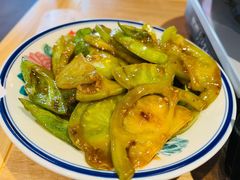 青椒炒青番茄-肖记公安牛肉鱼杂(田林路店)