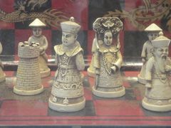 中西结合的国际象棋-汕头开埠文化陈列馆