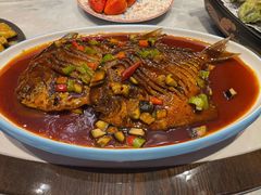 干烧鲳鱼-君霖海鲜私房菜(春柳店)