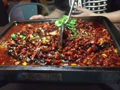 -探鱼·鲜青椒爽麻烤鱼(广州花都来又来店)