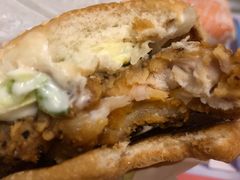 酷辣黑椒鸡腿堡-麦当劳(豫园店)