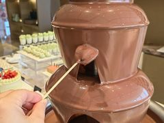 巧克力瀑布-TABLE·味西餐厅-成都茂业JW万豪酒店