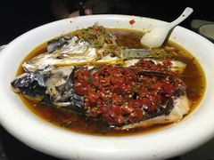 双椒鱼头-湘与香缘·湖南菜(王府井北京市百货大楼店)