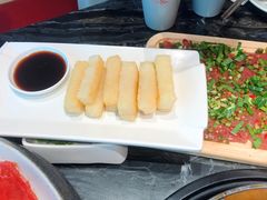 红糖糍粑-热火朝天小嫩牛火锅·南屏街美食 (南强街巷店)