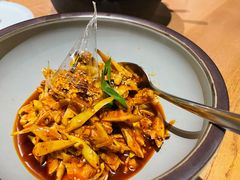 敲糖棒棒鸡-辛香汇·现炒川菜(淮海路百盛店)