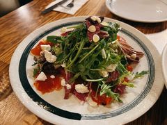 烤甜椒沙拉淋杏仁片-SMOKI & CO(五大道店)