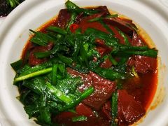 韭菜炒鸭血-亢龙太子酒轩(东湖店)