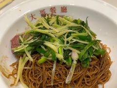 鲜牛肉姜葱捞面-大哥餐厅(西城花园店)