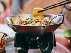 干锅千叶豆腐-马白开来特色羊排揪片子  (总店)