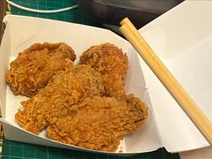 香辣鸡腿堡-肯德基(蓝桥店)