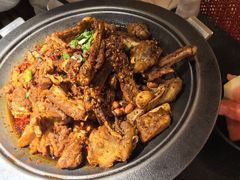 干锅翅膀+耙骨肉+排骨-六月雪干锅(绵阳凯德广场店)