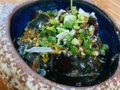糍粑海椒拌皮蛋-茅台镇网红溶洞餐厅·茅帮菜馆
