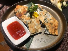 紫菜海鲜墨鱼煎饼-肴约·花园式餐厅(湖里店)