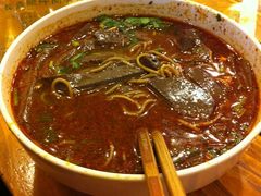羊血饸饹&nbsp;-长青菠菜面·烧烤