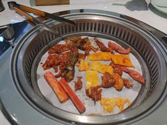 -绿岛港轩海鲜烤肉涮锅自助餐厅