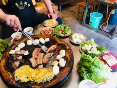 -老姐石板烧烤+铜炭火锅(总店)